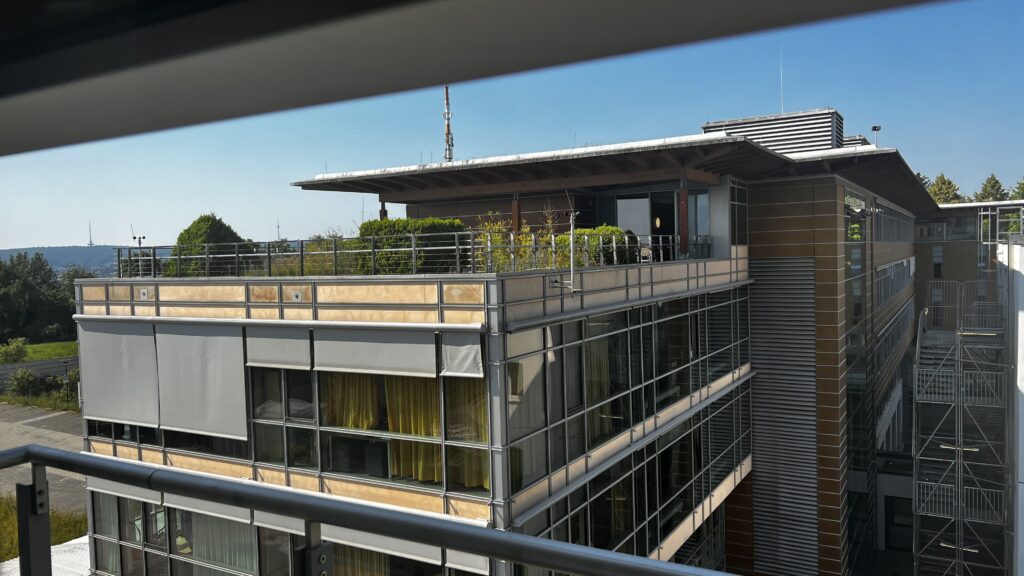 Ausblick Überdruckzimmer Stammzellentransplantation